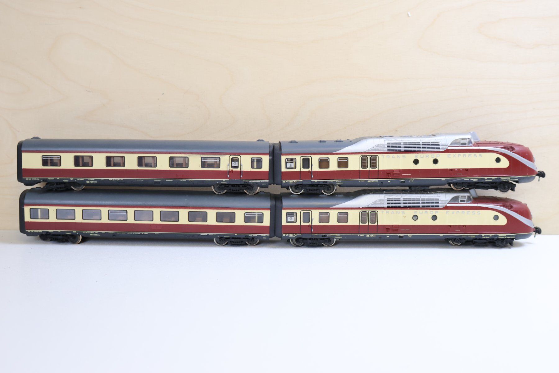 Roco Modellini di ferrovie: ROCO TEE Triebwagenzug H0 DC - 4 -Teilig – Usato da Winterthur venduto da Monstera 6