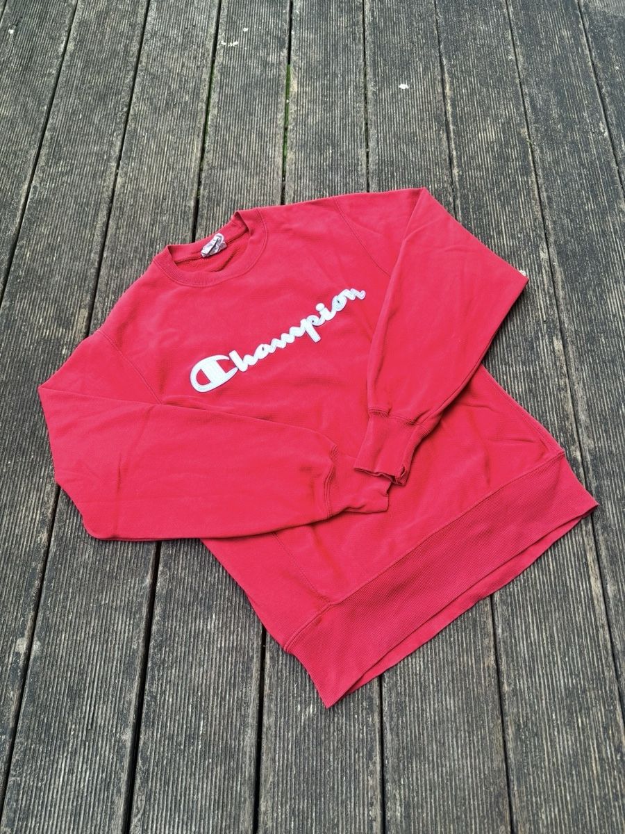 Champion Maglioni & Felpe: Champion Reverse Weave Sweatshirt, Rouge, Taille S – Usato da Fétigny venduto da nit_p86f