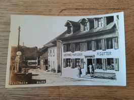 Ansichtskarte Zeglingen BL Gasthaus Hirschen