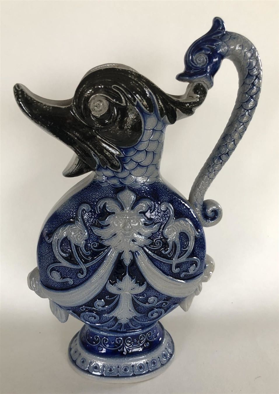 Vasen & Gefässe: Kunstvolle Enten-/Schlangen Designer Vase – Neu (gemäss Beschreibung) aus Appenzell von Zimiuno 1