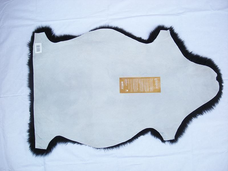 Tappeti: Lammfell Teppich Black – Nuovo e nell'imballaggio originale da Arbedo venduto da patagonialeatherrugs 3