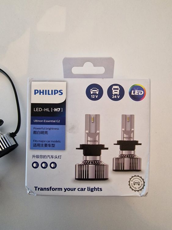 Philips Ultinon Essential G2, H7 LED Lampen, 6500K, Set