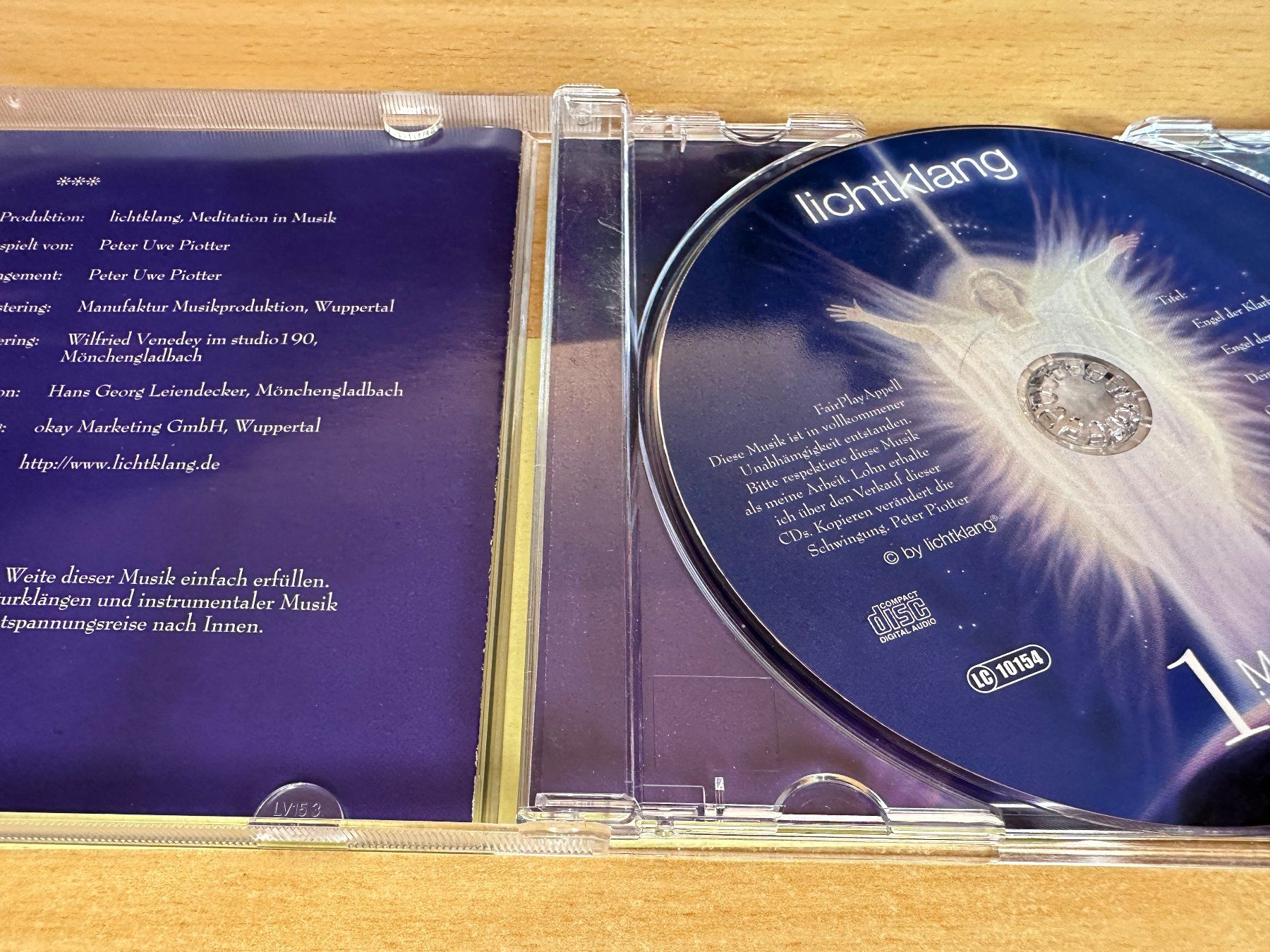 CD: Lichtklang - Meditation In Musik – Usato da Rikon im Tösstal venduto da Alpenmutz 2