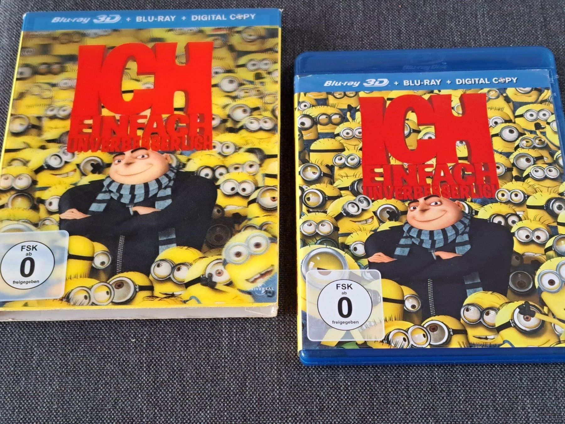 Tutti i DVDs: Ich einfach unverbesserlich, Blu-Ray, 2 Disc Edition (2D+3D) – Usato da Unterseen venduto da Kanica 4