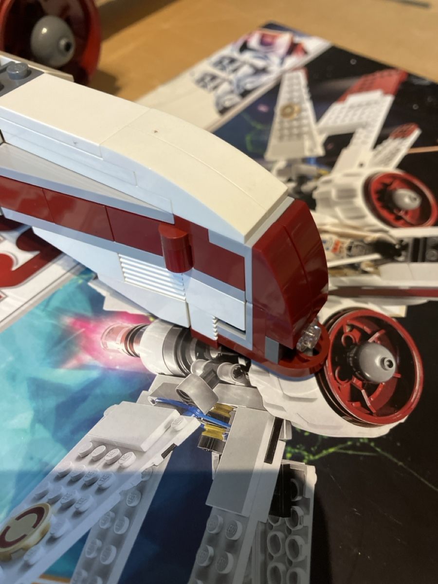 Lego Kit di costruzioni: Lego 8088 ARC-170 Starfighter  – Usato da Glarus venduto da Jhuber78 3