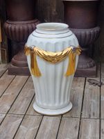 XXL Montesa Vase 59 cm Hollywood Regency Gold Vintage