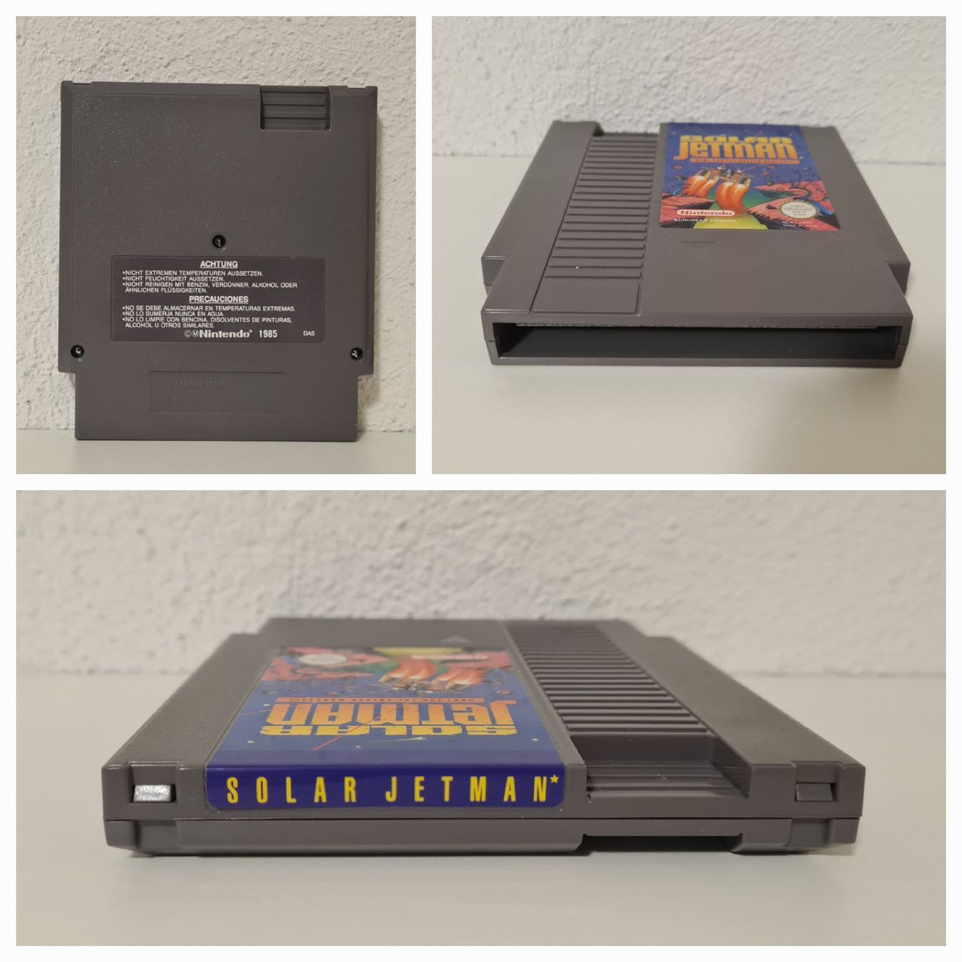 Nintendo Giochi: SOLAR JETMAN - CIB / Pal B Nintendo NES – Usato da Dübendorf venduto da digital_bath 9