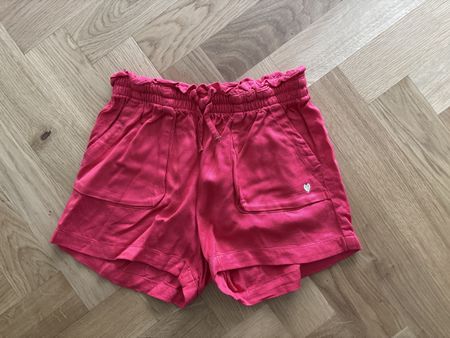 Rote Shorts von H&M, Grösse 134