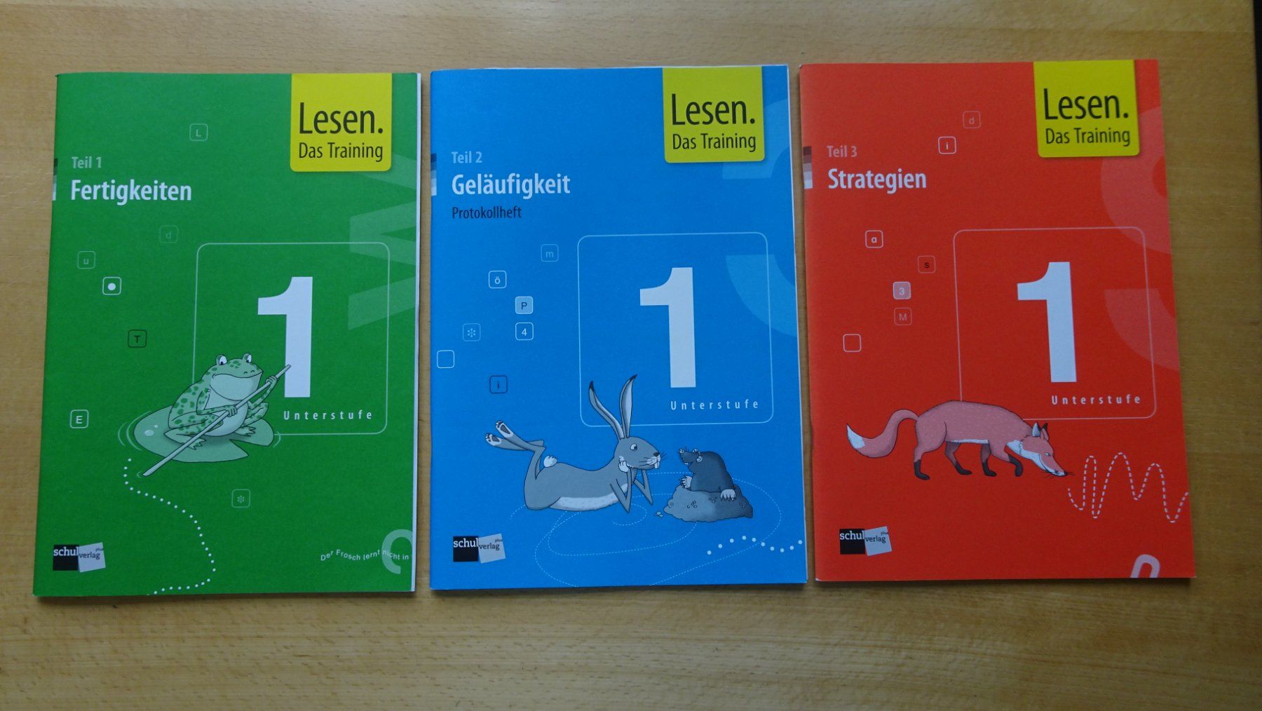 Libri: Lesen. Das Training 1 Unterstufe 3 Schüler- Hefte – Usato da Zürich venduto da blaumeisli62