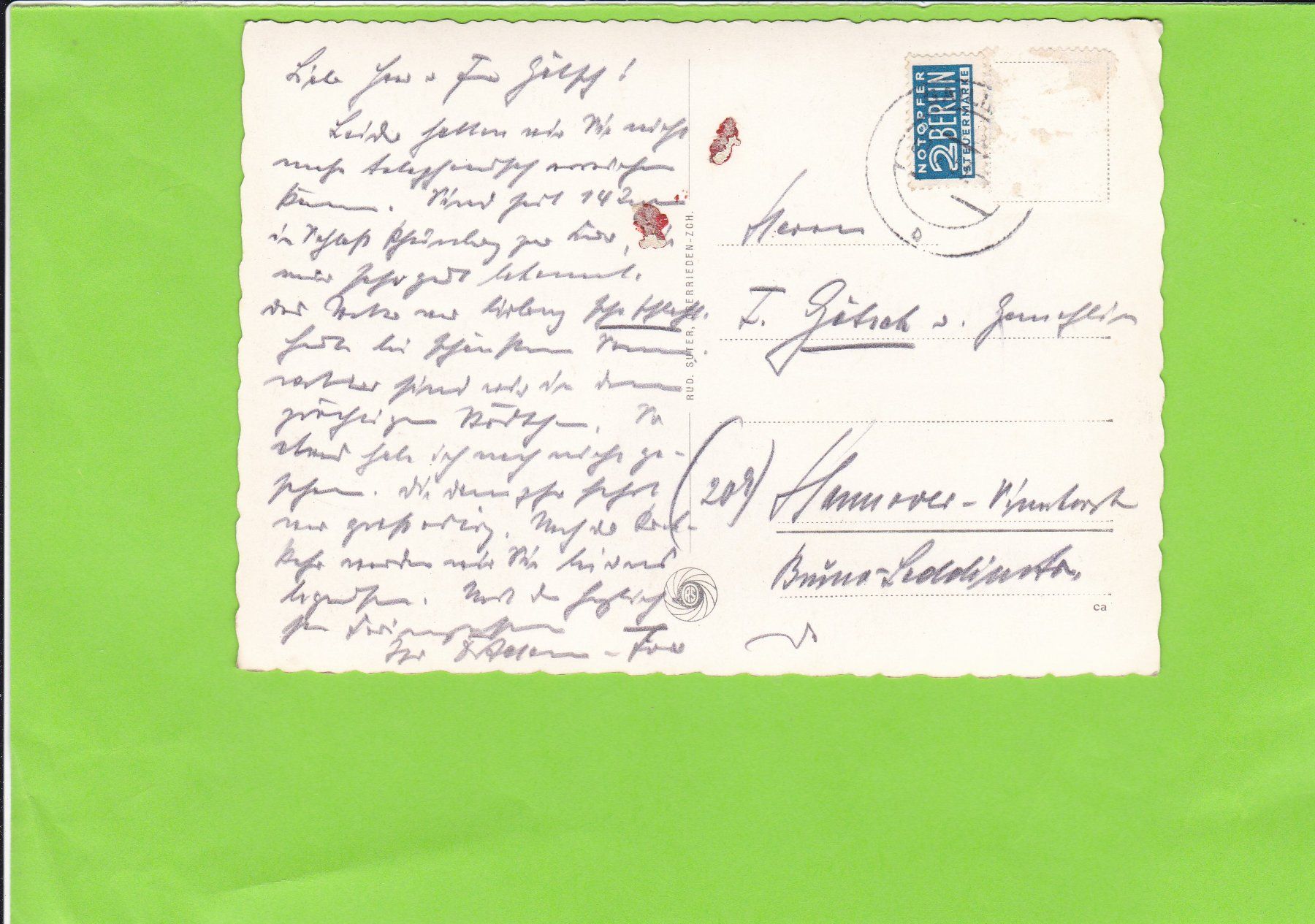 Cartoline postali: Stein am Rhein-Brunnen – Usato da St. Peterzell venduto da neckertal 1