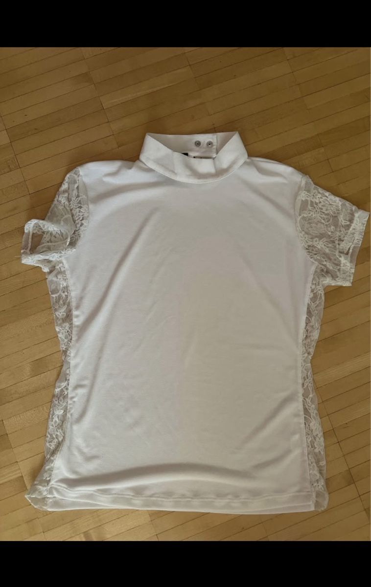 T-shirt: E3A Turniershirt weiss – Nuovo e nell'imballaggio originale da Gockhausen venduto da MurielBavaud