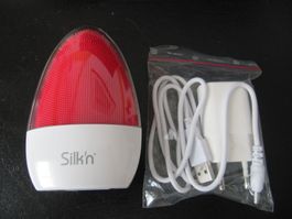 Silk'n Gesichtsreinigungsbürste rot Neu