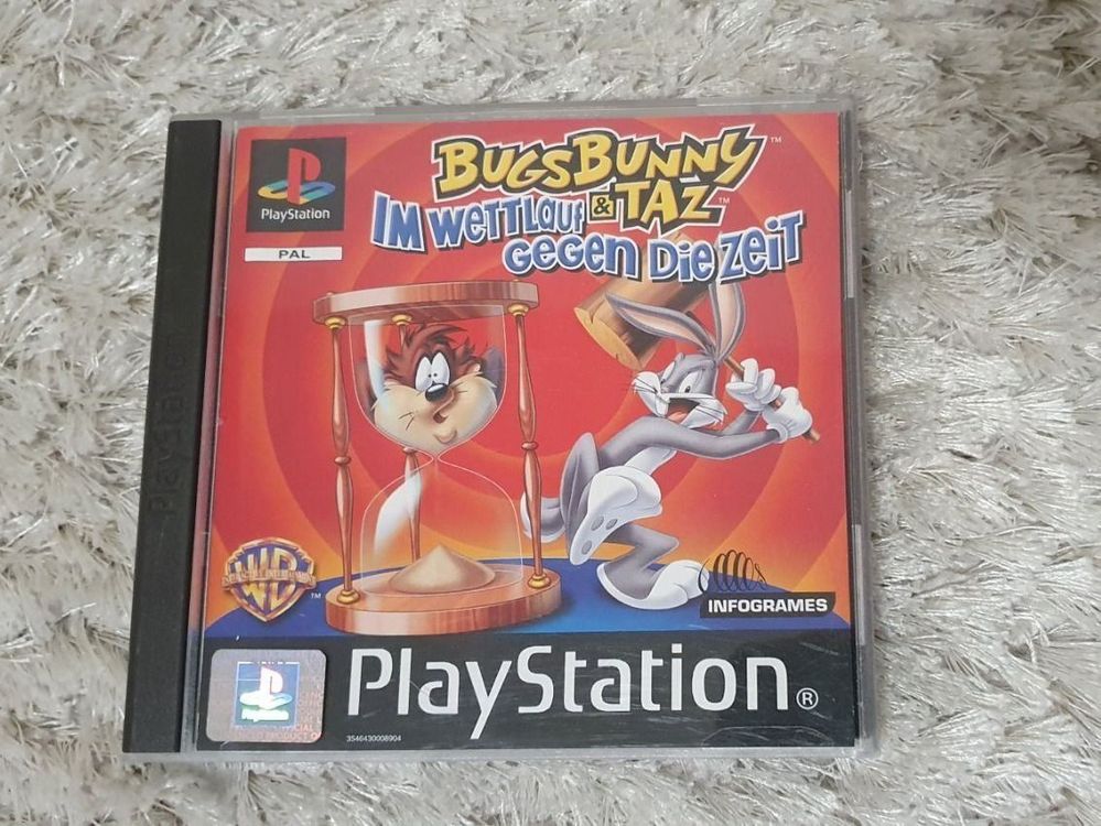 Bugs Bunny & Taz La Spirale Du Temps Playstation 1 COMPLET