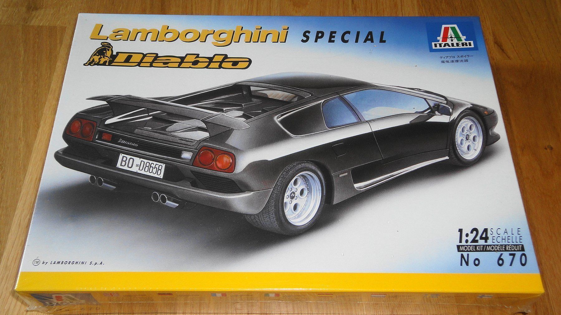 Lamborghini Modellautos: Italeri Lamborghini Diablo Special 1:24 – Neu und originalverpackt aus Frümsen von Malibu69