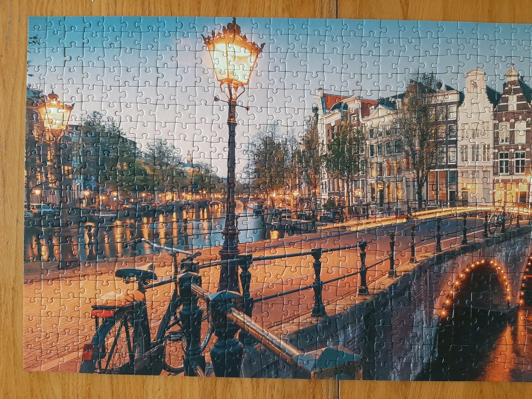 Ravensburger Puzzles: Puzzle Ravensburger 1000 Amsterdam Panorama – D'occasion à Flaach par maj_w_ 2