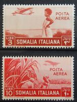 Italien Somalia Kolonie Kat. 240 & 242 ** 1936 Kat. 70 Euro