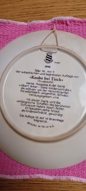 Teller: Anker Teller – Neu (gemäss Beschreibung) aus Rüschegg Heubach von vpe 1