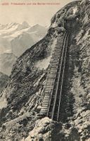 Pilatusbahn und die Berner-Hochalpen