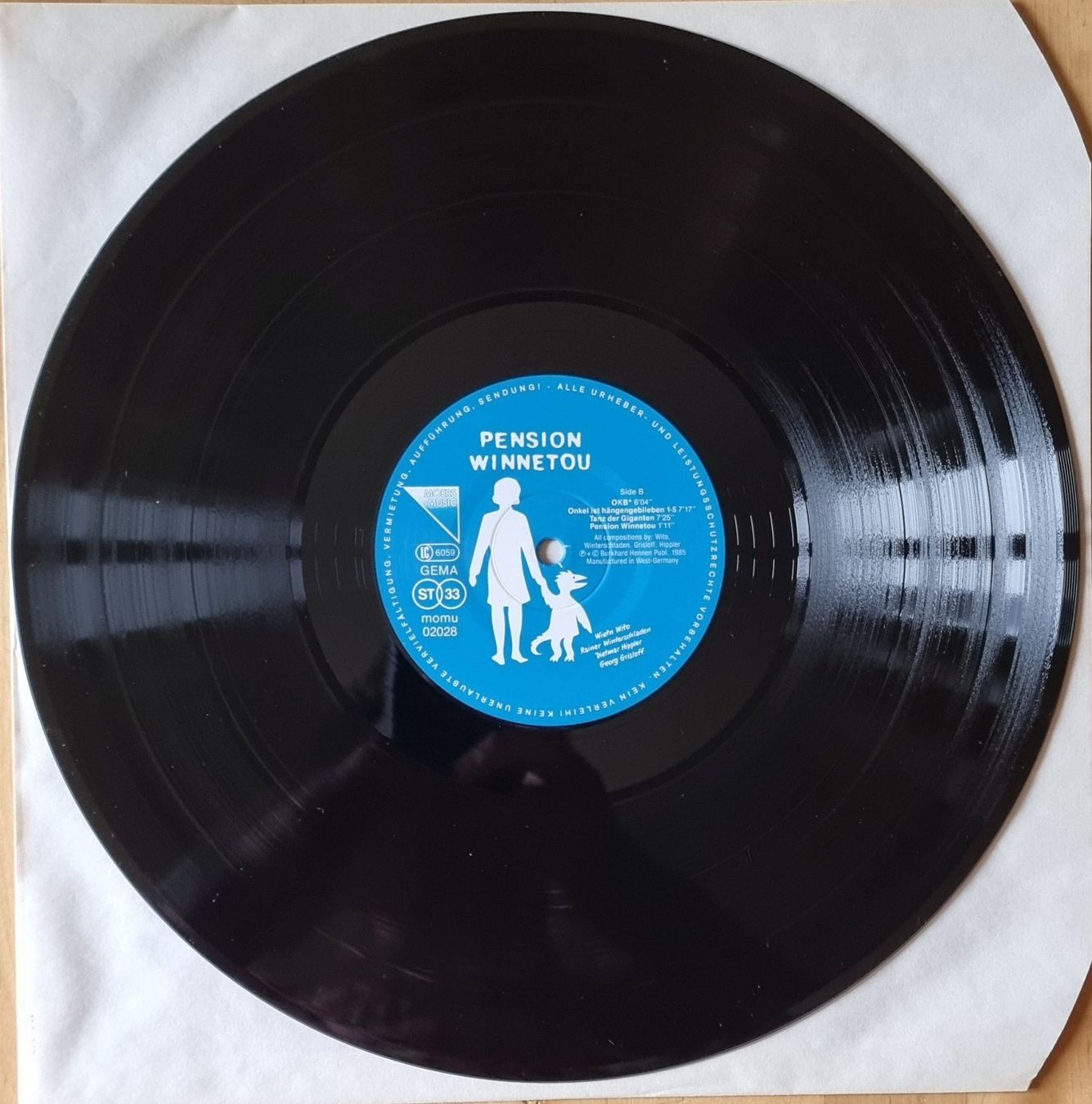 Schallplatten: LP "Pension Winnetou" (DE 1985) mint, unplayed! – Neu und originalverpackt aus Luzern von Frizzz 3