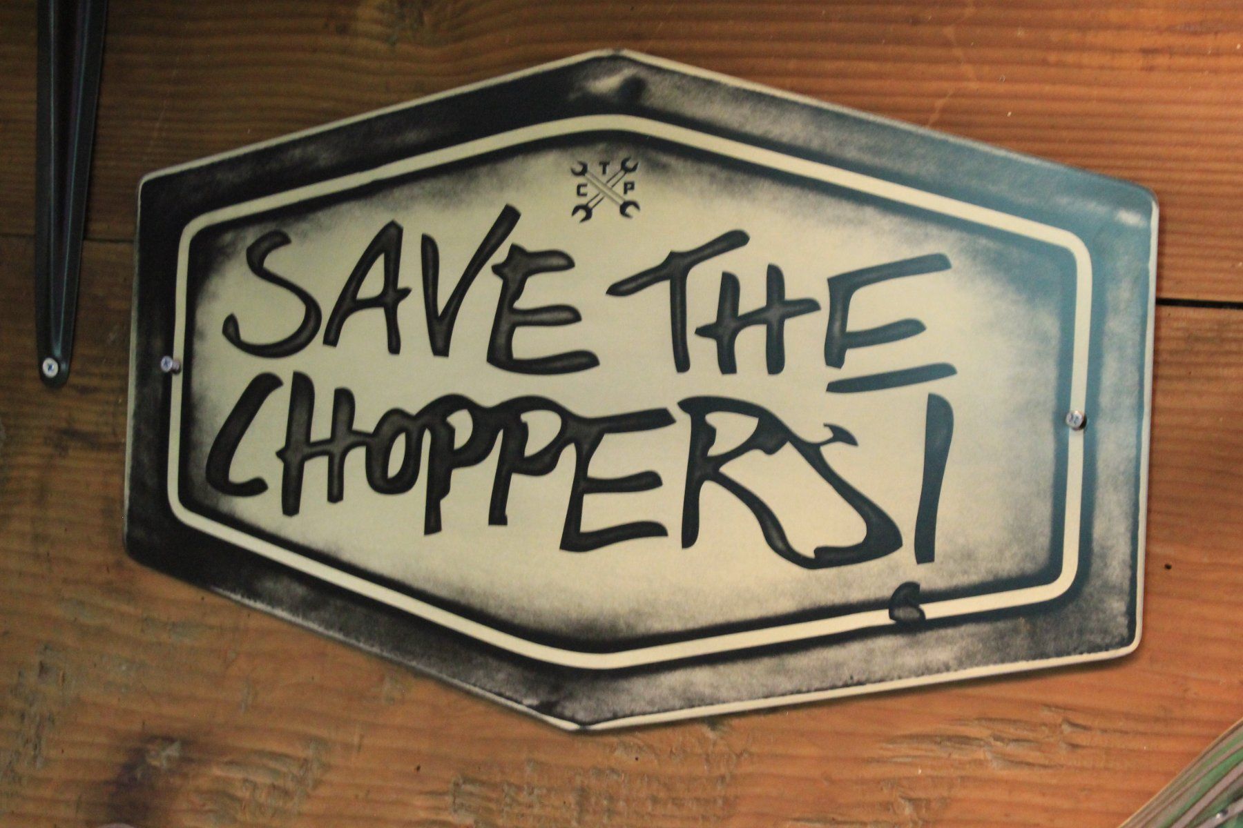 Insegne: Save the Choppers ! Blechschild!, Harley – Nuovo (secondo la descrizione) da Willisau venduto da Pzm81 3