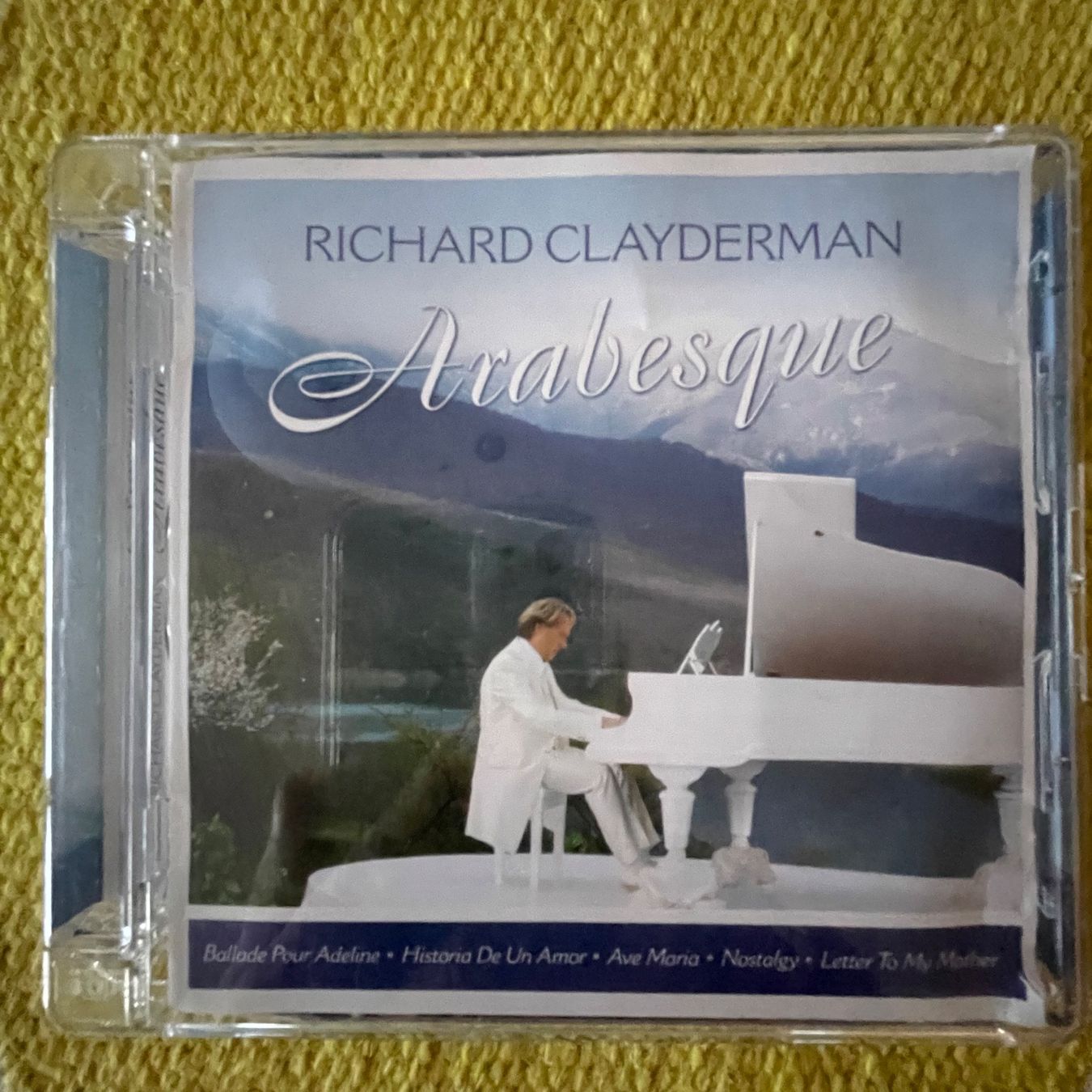 CD: RICHARD CLAYDERMAN-ARABESQUE – Usato da Rorschacherberg venduto da CD-Roli