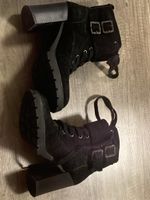 Stiefeletten Damen Schwarz Grösse 38 leicht gebraucht