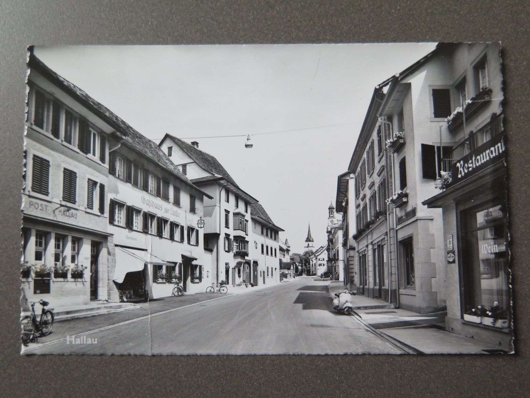 Cartoline postali: HALLAU - U.A. VESPA – Usato da Wittenbach venduto da lipasal