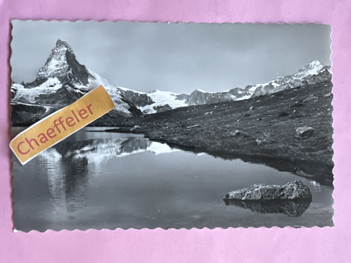 Ansichtskarten: 1951 Cervin – Gebraucht aus Zürich von Chaeffeler