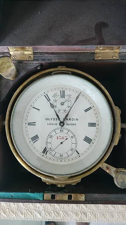 Ulysse Nardin Orologi: Chronomètre marine Ulysse Nardin – Usato da Le Crêt-du-Locle venduto da NF1974
