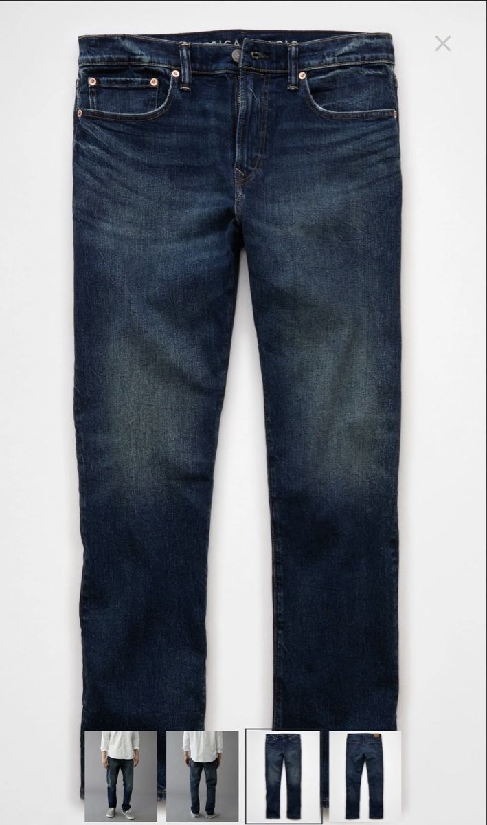 American Eagle Jeans: American eagle Flex+ Original Straight Jean – Nuovo (secondo la descrizione) da Nyon venduto da jen_7dfc