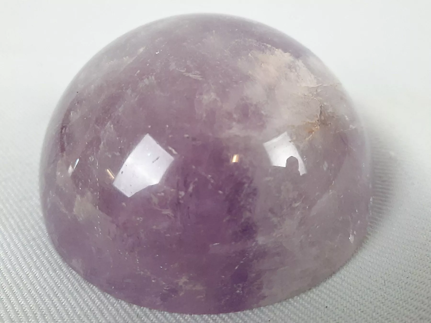 Minerali & Pietre curative: 2 Amethyst Halbkugeln – Usato da Beinwil am See venduto da Restwert_Beinwil 5