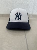 New Era NY Yankees Trucker Cap World Series Navy Weiss