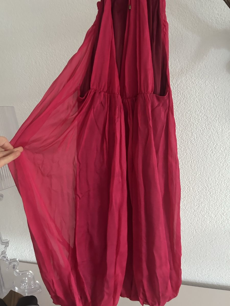 Vestiti: 100% Seide Kleid Fuchsia S – Usato da St. Gallen venduto da jojan 4