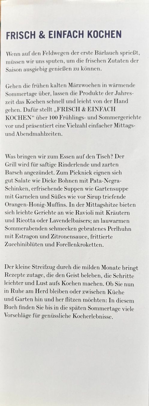 Libri: Frisch und einfach kochen – Nuovo e nell'imballaggio originale da Sarnen venduto da Livres 2