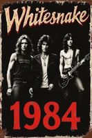 Whitesnake Blechschild Metal Rock Band