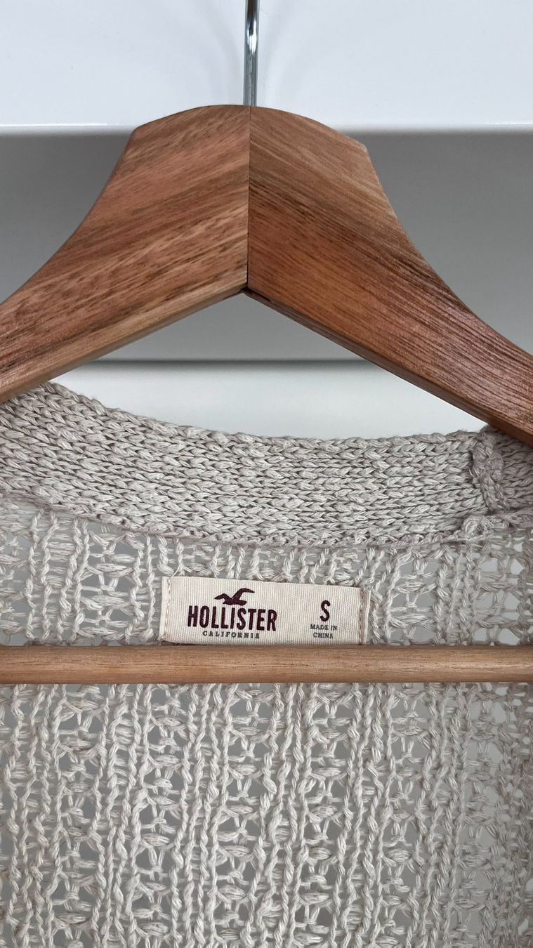 Hollister Giacche: Hollister Strickjacke beige Gr. S – Usato da Liestal venduto da Schatzsucher90 1
