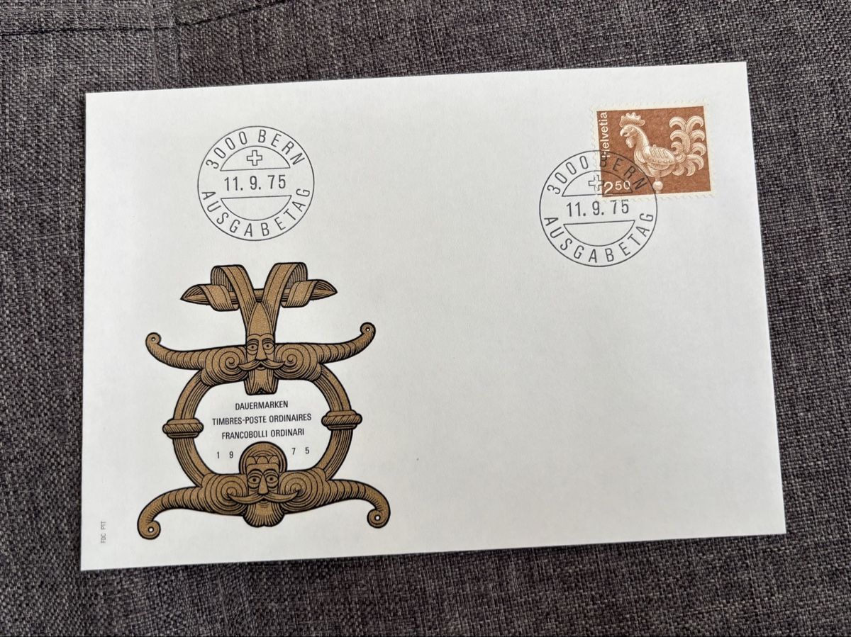 Alle Briefmarken: Ersttagesbriefe 1975 – Neu (gemäss Beschreibung) aus Binningen von Alpakat