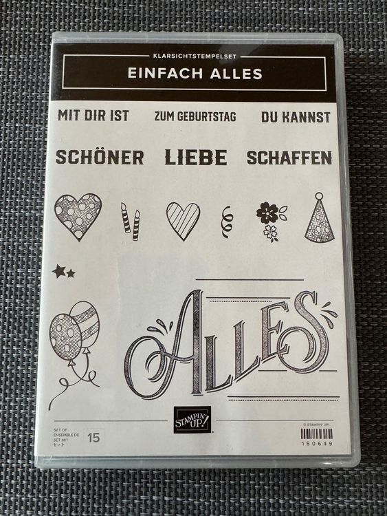 Stampin up Stempel Einfach Alles (Neu (gemäss Beschreibung)) in