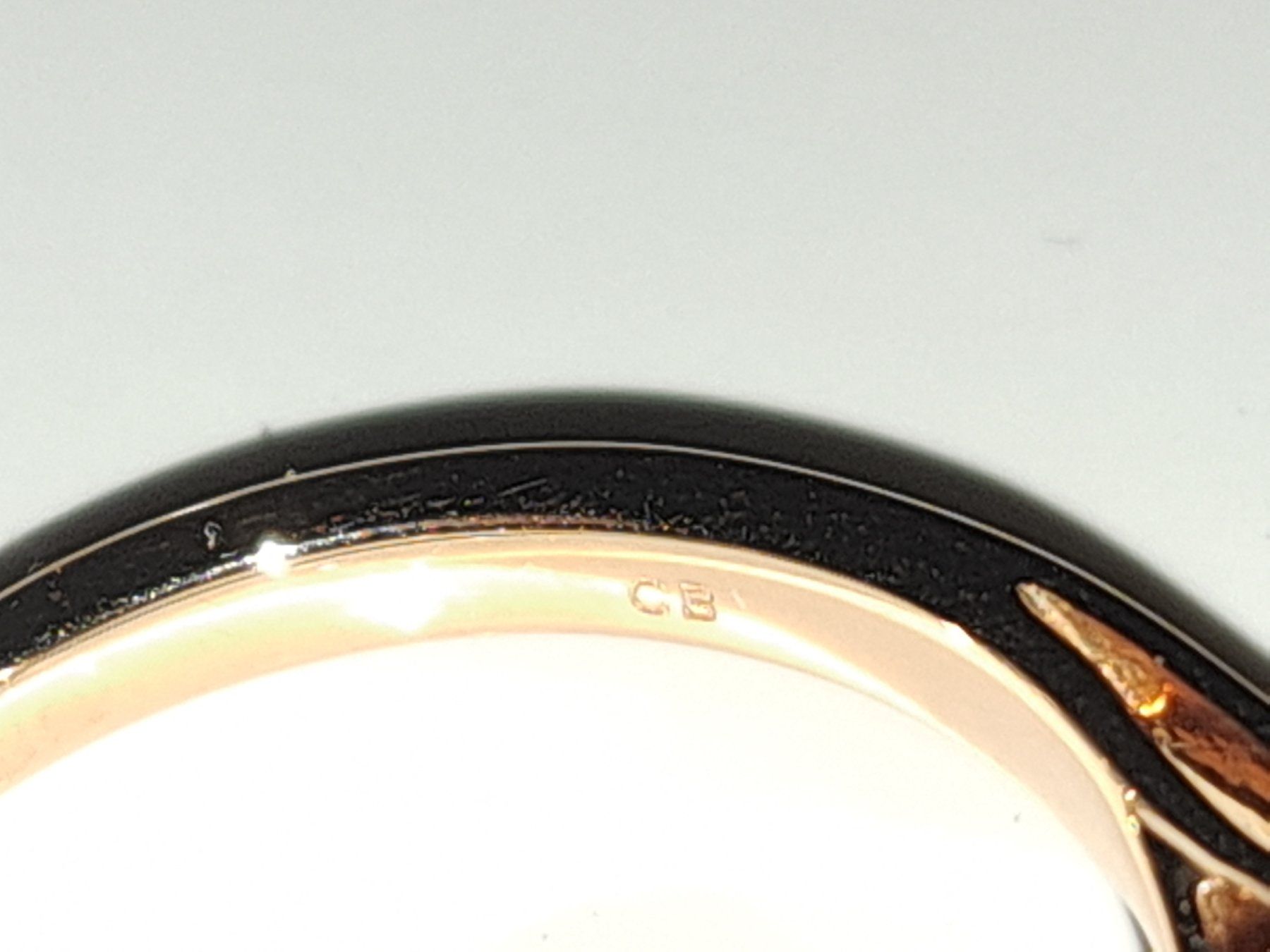 Bucherer Anelli: Carl Bucherer Gold Ring mit Amethist Edelsten – Usato da Schaffhausen venduto da meteor7 4