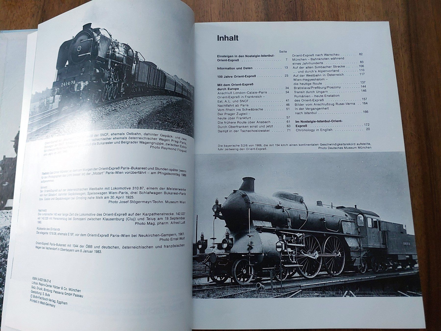 Bücher: ORIENT-EXPRESS im Bild - Werner Sölch - Bufe Verlag – Gebraucht aus Schönenwerd von Steidi 1