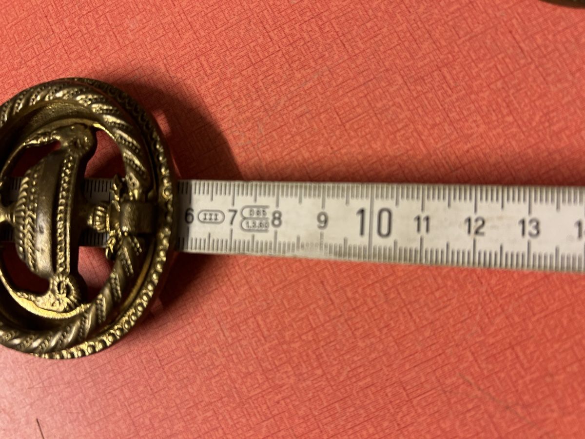 Ferramenta: Beschläge 6 Stk. antik Messing Schubladen Griffe Ringgriff  – Usato da Lanzenhäusern venduto da vic63 3