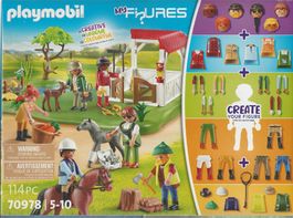 PLAYMOBIL  MY FI?URES 70978 IL RANCH DEI CAVALLI new‪