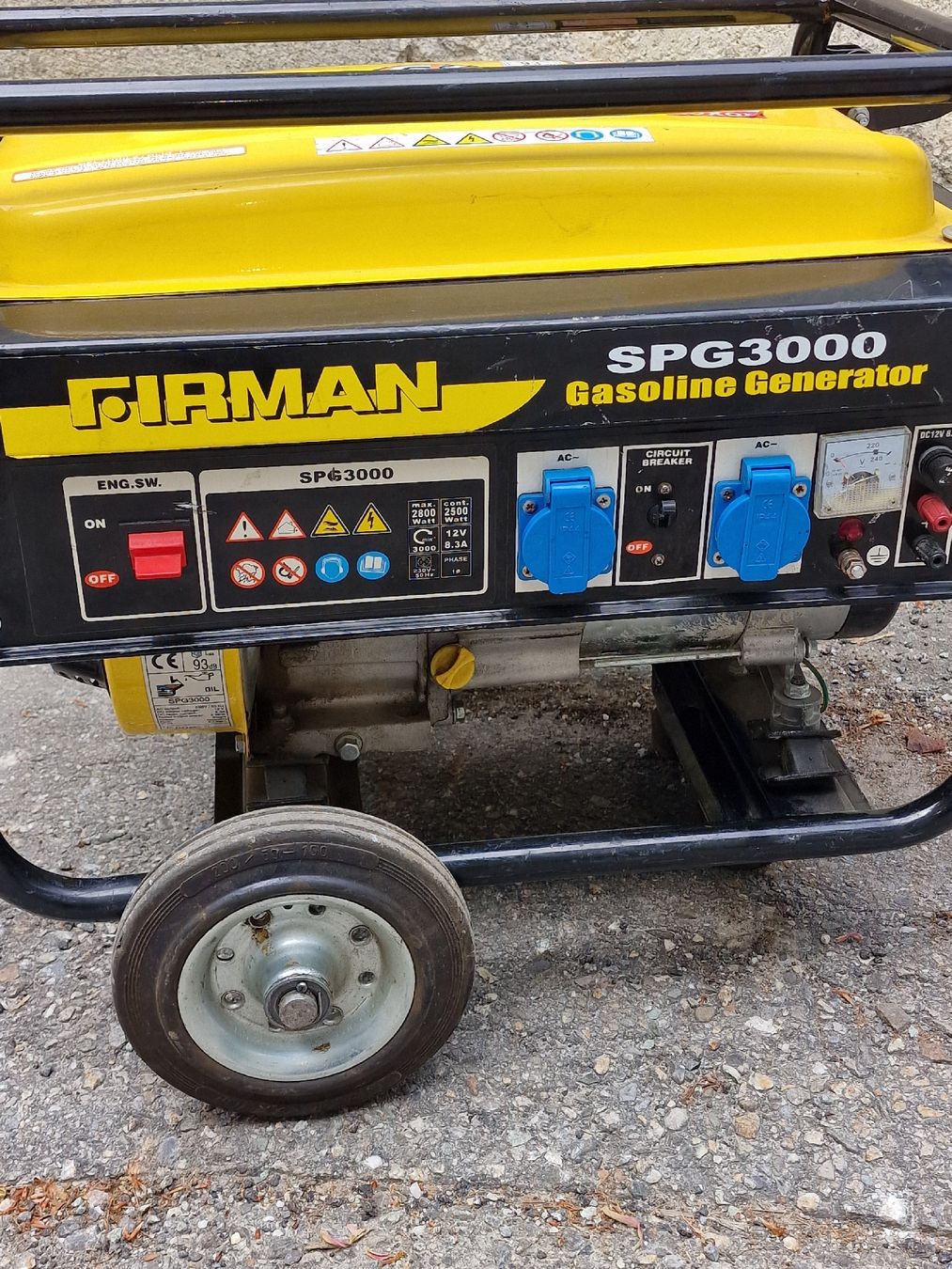 Generatori di corrente: Stromgenerator Firman SPG3000  – Usato da Chur venduto da lir_b7jw
