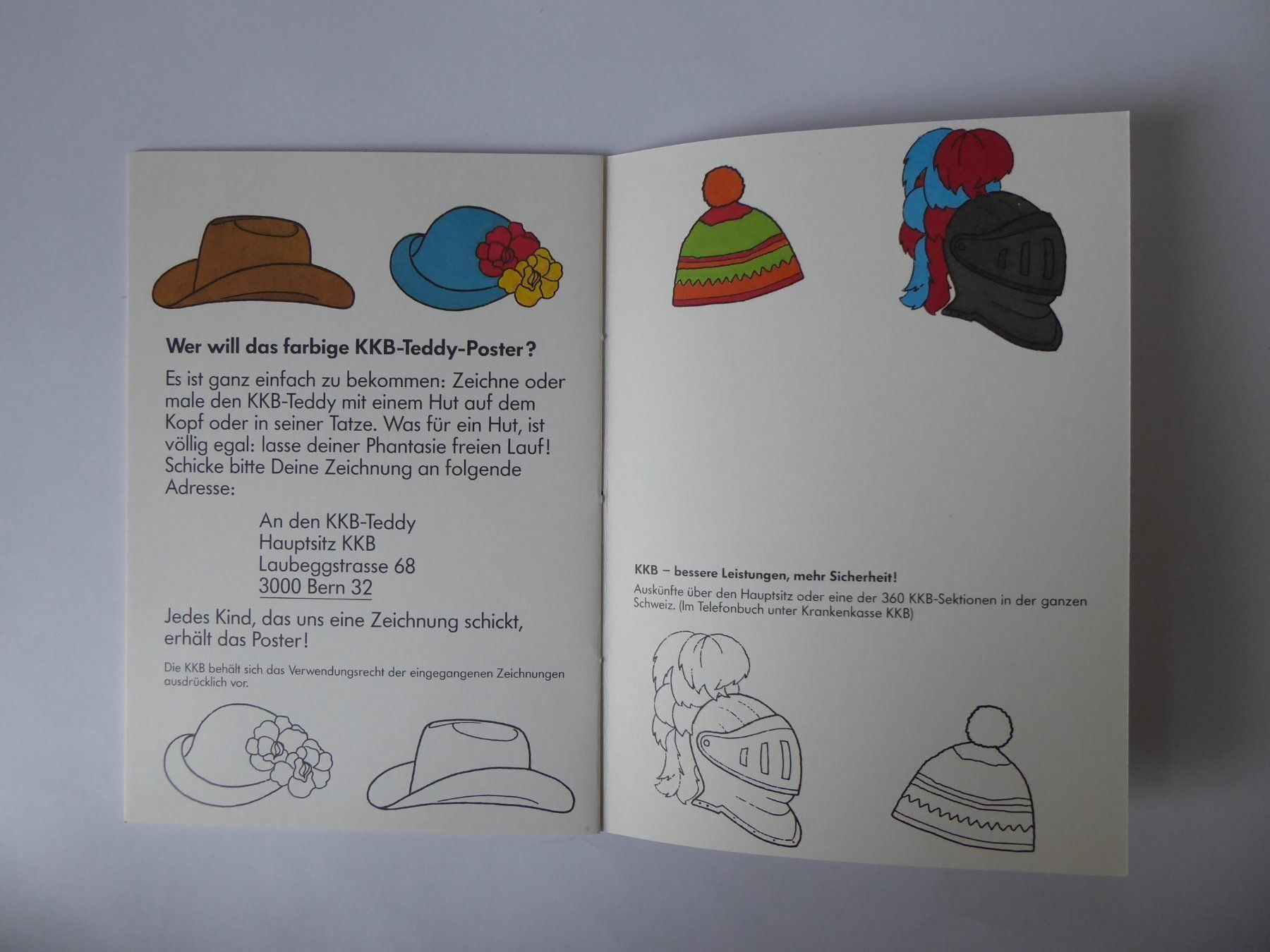 Bücher: Tolles Heft Teddy s Malbuch, KKB – Gebraucht aus Turbenthal von Panau 2