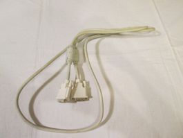 Câble DVI-I Dual Link mâle vers 2x DVI-I mâle (607)