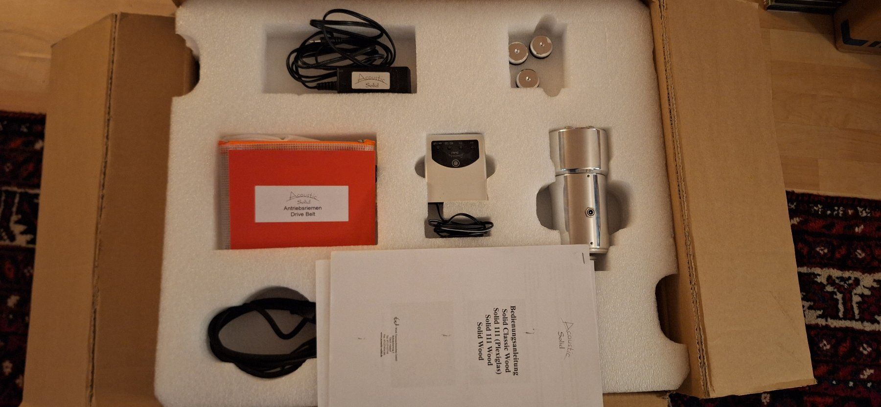 Giradischi: Acoustic Solid Wood mit Ortofon Tonarm TA-110 – Usato da Mühlethurnen venduto da Landhockeyelvis 7