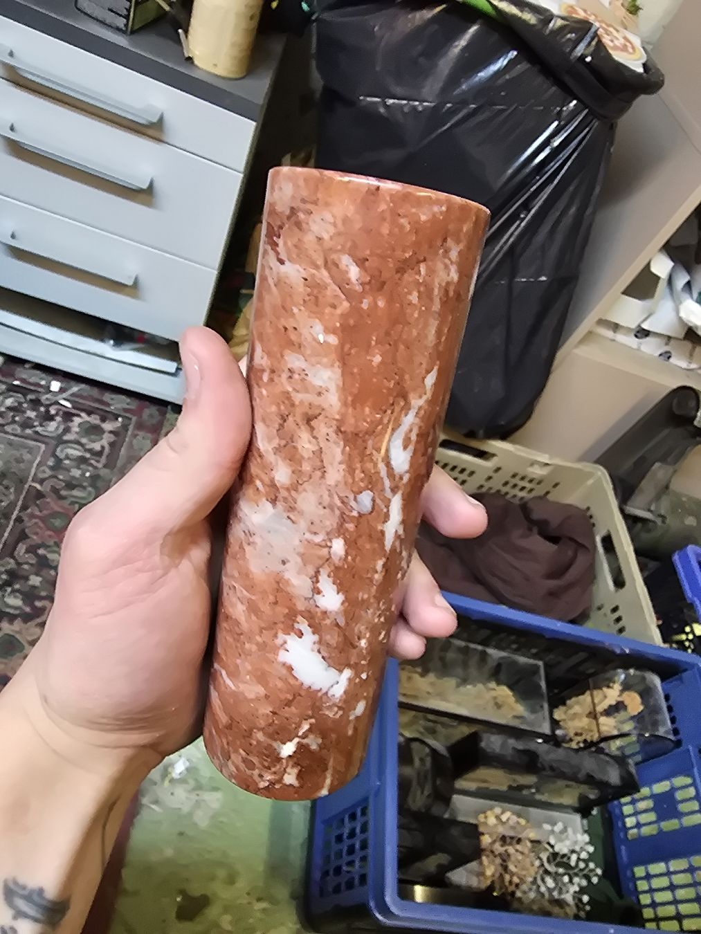 Vasi & Recipienti: 2 schöne Vasen aus Marmor (D1) – Usato da Rorschach venduto da TimelessTrading 2