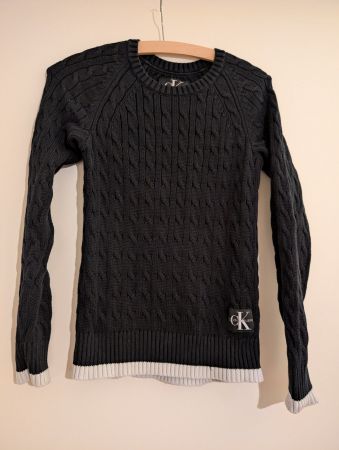 Calvin Klein Baumwollpullover Gr S, top Zustand