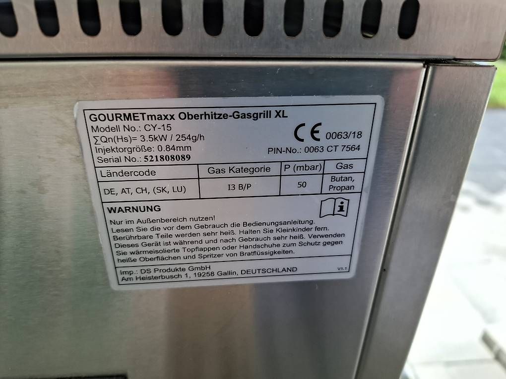 Griglie: BEEF-MARKER Grill XL Gas gebraucht – Usato da Hauptwil venduto da sus_f6hp 1