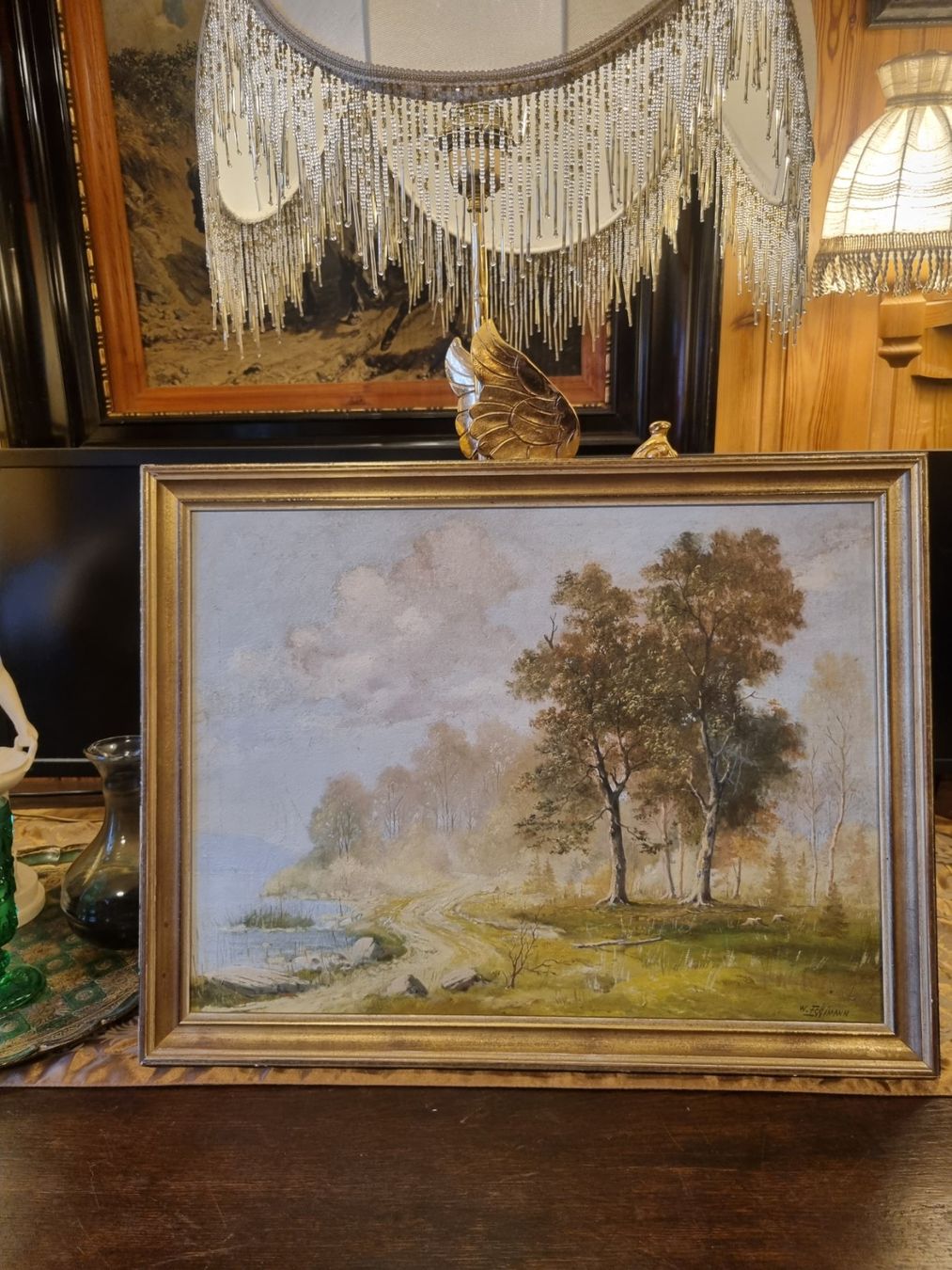 Dipinti: Walter Eggimann Öl Gemälde 60x45 SIKART – Usato da Scharnachtal venduto da devin03 5